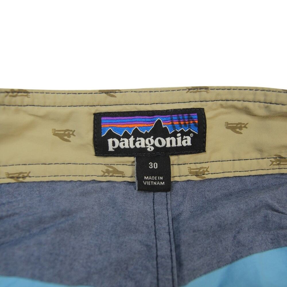 Patagonia Striped Hybrid Shorts - Picture 5 of 8